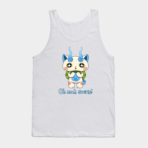 Yo-kai Watch Komasan Tank Top by Fluffstuff